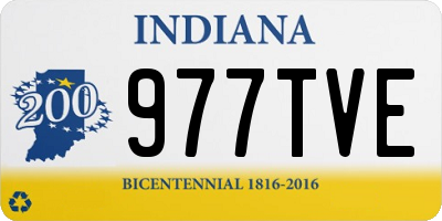 IN license plate 977TVE