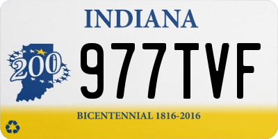 IN license plate 977TVF