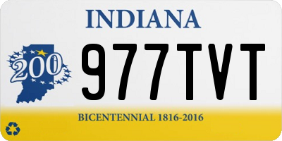 IN license plate 977TVT