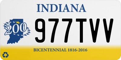 IN license plate 977TVV