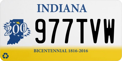 IN license plate 977TVW