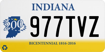 IN license plate 977TVZ