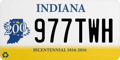 IN license plate 977TWH