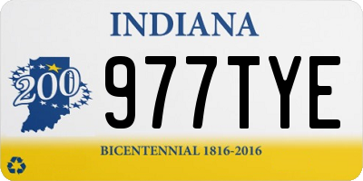 IN license plate 977TYE