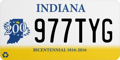 IN license plate 977TYG