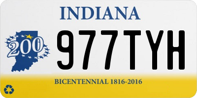 IN license plate 977TYH