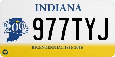 IN license plate 977TYJ