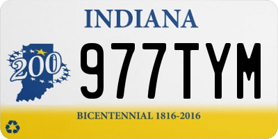 IN license plate 977TYM