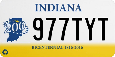 IN license plate 977TYT