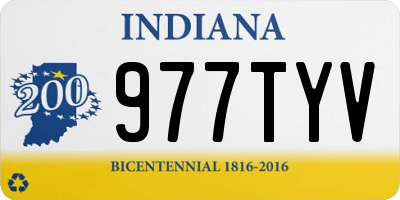 IN license plate 977TYV