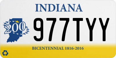 IN license plate 977TYY