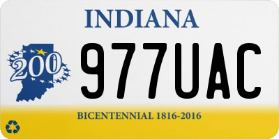 IN license plate 977UAC