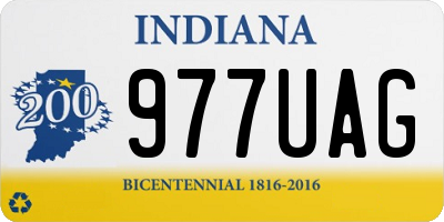 IN license plate 977UAG