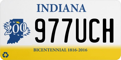 IN license plate 977UCH