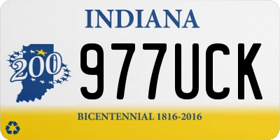 IN license plate 977UCK