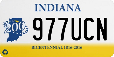 IN license plate 977UCN