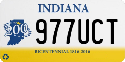 IN license plate 977UCT