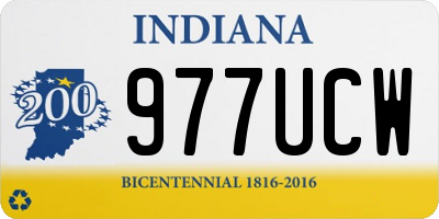 IN license plate 977UCW