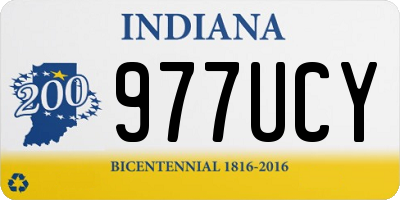 IN license plate 977UCY
