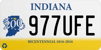 IN license plate 977UFE