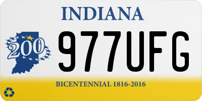 IN license plate 977UFG