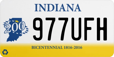 IN license plate 977UFH