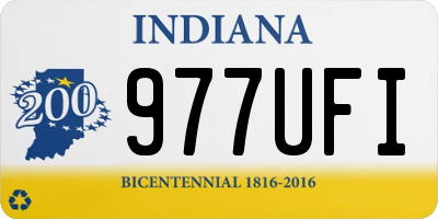 IN license plate 977UFI