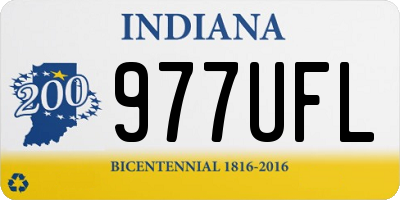 IN license plate 977UFL