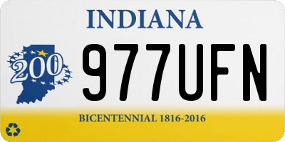IN license plate 977UFN