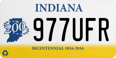 IN license plate 977UFR