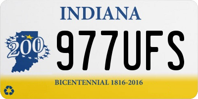 IN license plate 977UFS
