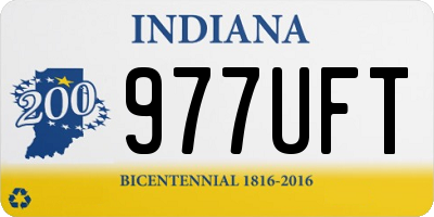 IN license plate 977UFT