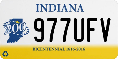IN license plate 977UFV