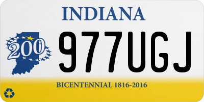 IN license plate 977UGJ