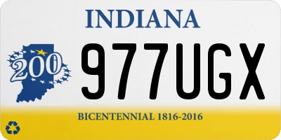 IN license plate 977UGX