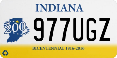 IN license plate 977UGZ