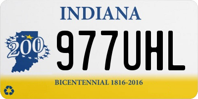 IN license plate 977UHL