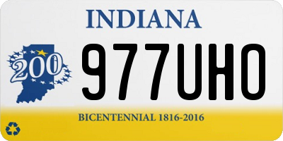 IN license plate 977UHO