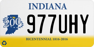 IN license plate 977UHY