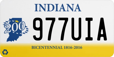 IN license plate 977UIA