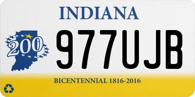 IN license plate 977UJB