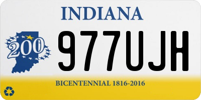 IN license plate 977UJH