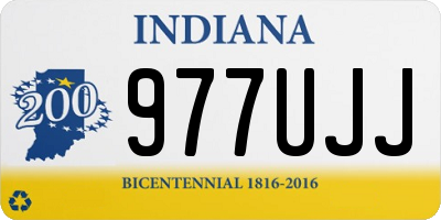 IN license plate 977UJJ