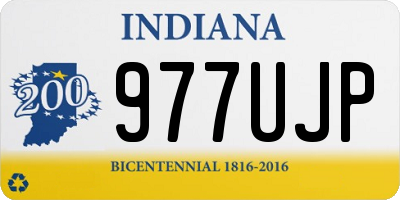 IN license plate 977UJP