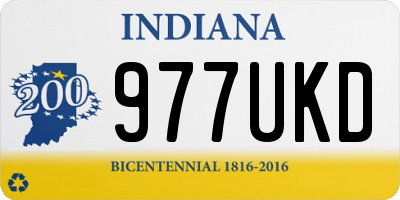 IN license plate 977UKD