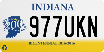IN license plate 977UKN