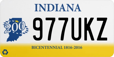 IN license plate 977UKZ