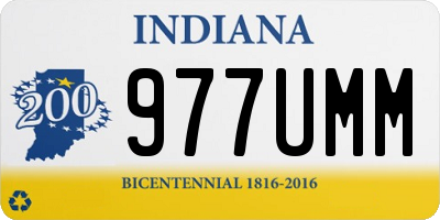 IN license plate 977UMM