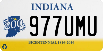 IN license plate 977UMU