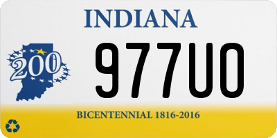 IN license plate 977UO